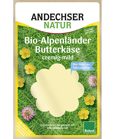 Andechser | Butterkäse i.Tr. Natur 50% Fett Bio-Alpenländer 150g