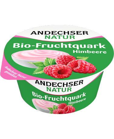 ANDECHSER NATUR Organic fruit curd cheese raspberry 20% 150g | Andechser  Natur