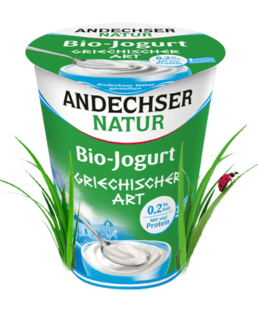 Bio Jogurt Griechischer Art Natur 0 2 Fett 400 G Andechser Natur