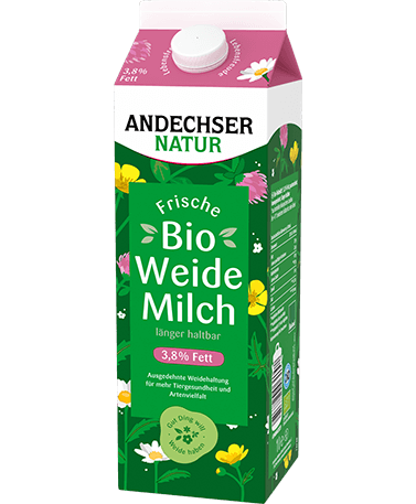 Bio-Weidemilch von ANDECHSER NATUR